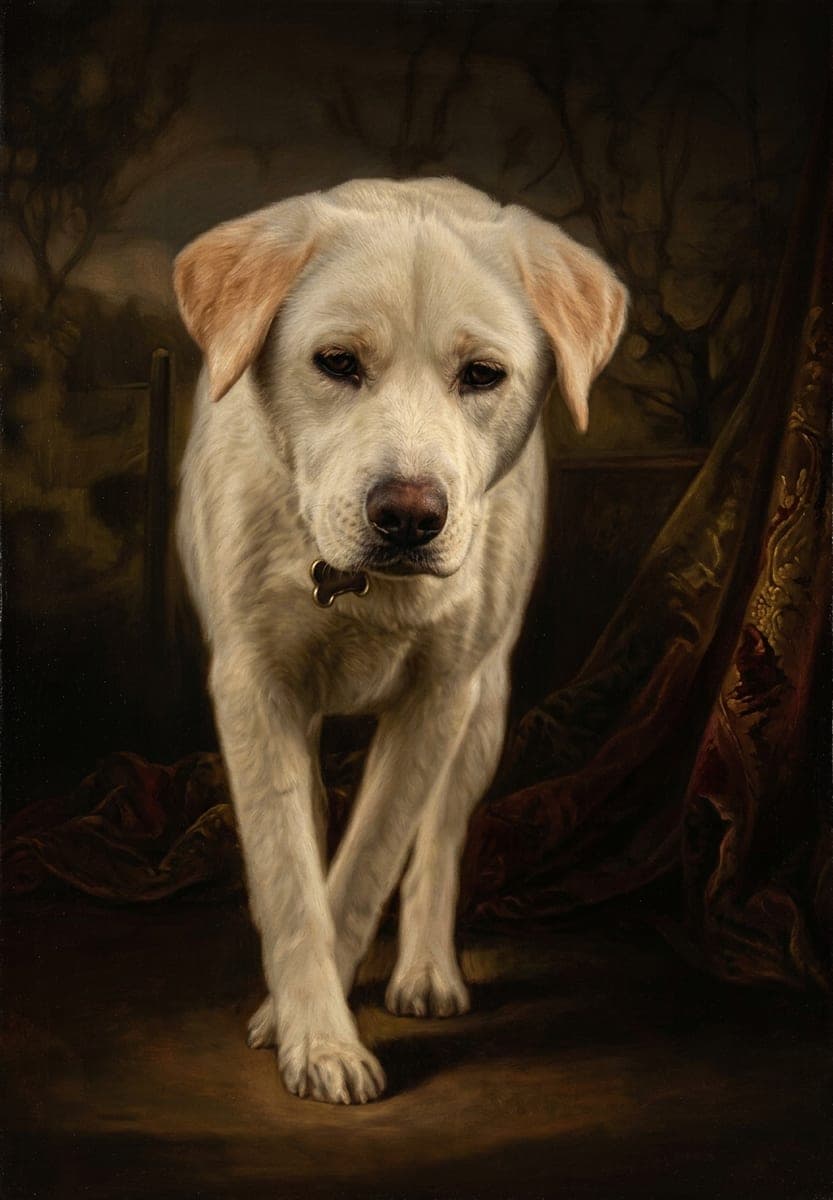 Renaissance · 40 × 50 cm · Black
