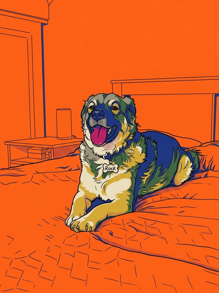 Pop art · 30 × 40 cm · Oak